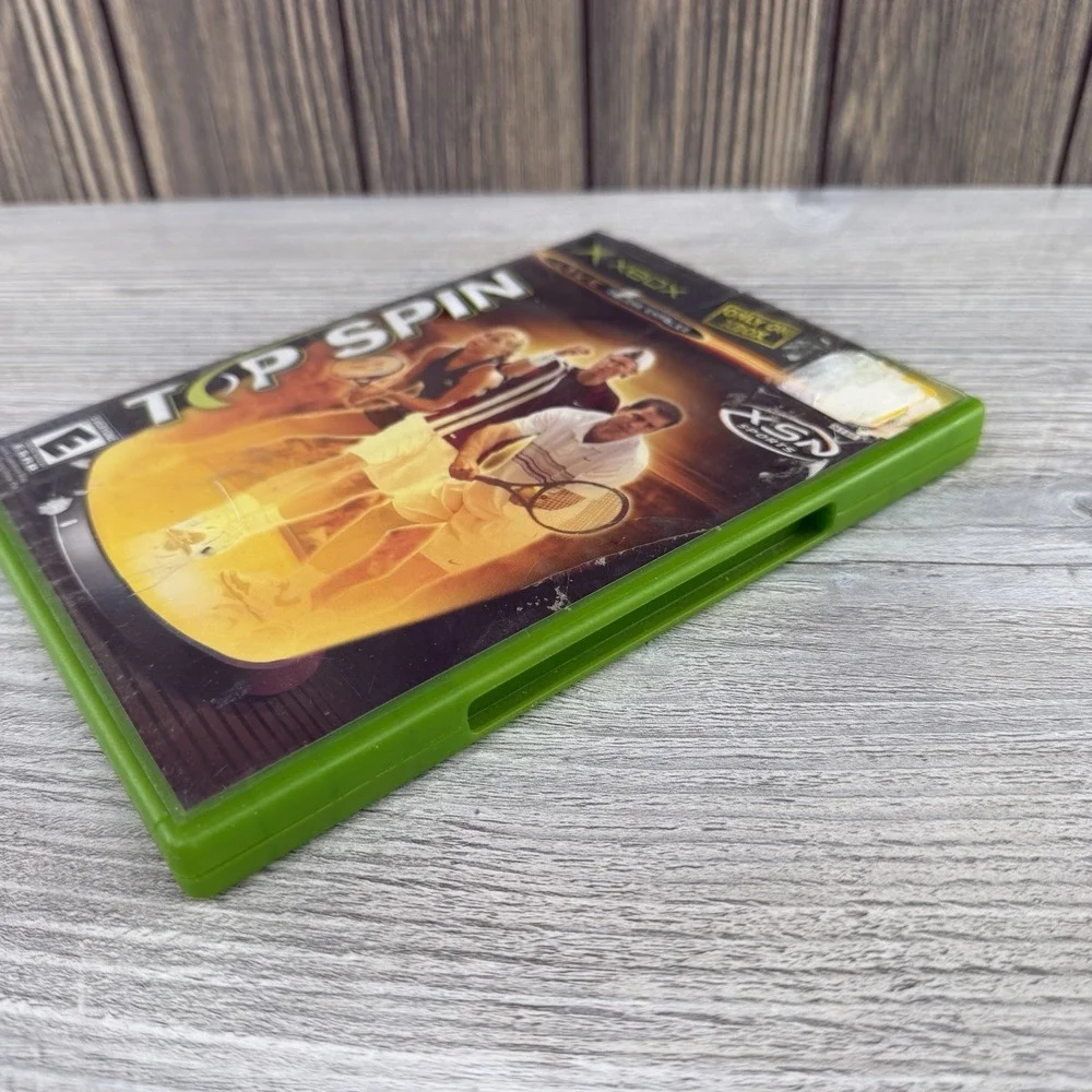 Top Spin Microsoft Xbox 2003 Case And Game Only Tested Working